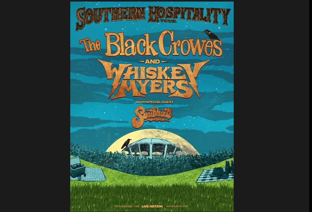 Whiskey Myers tour poster — 2026